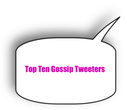Top Ten celebrity tweeters voted on by Dirt.com